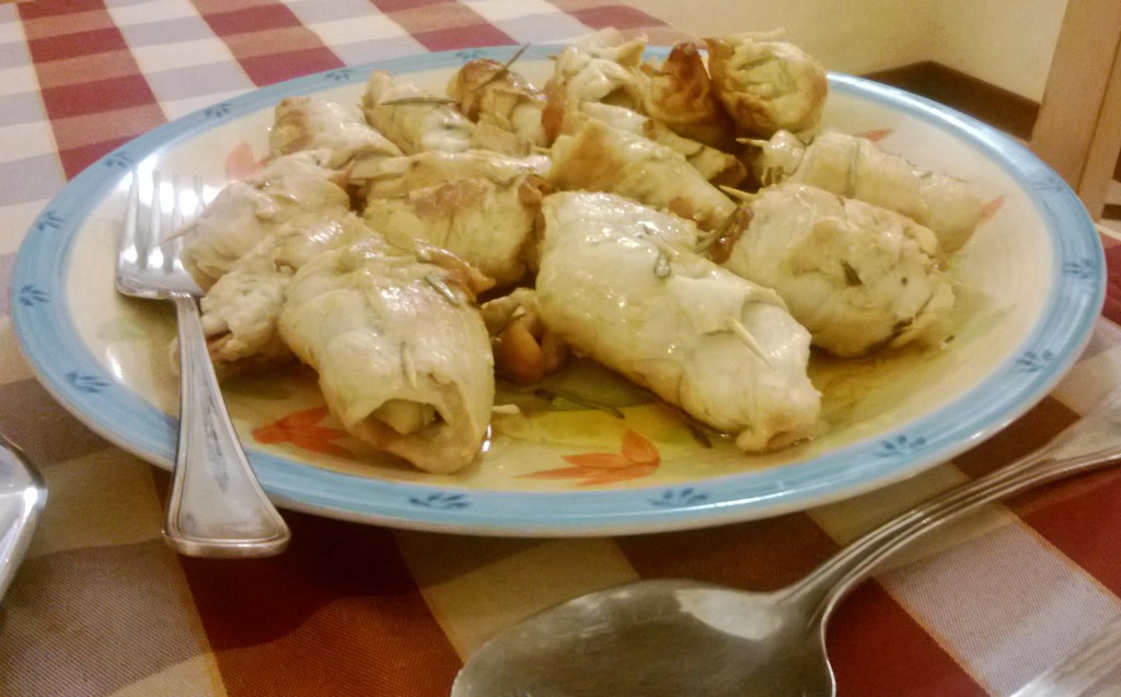 involtini di pollo