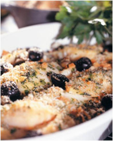 baccalà al gratin