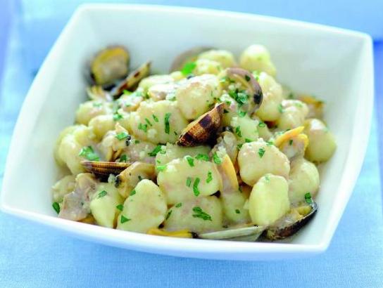 gnocchi vongole e zenzero